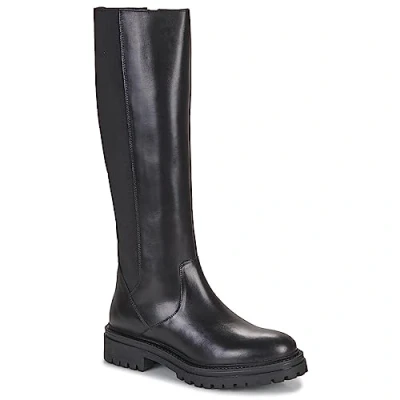 Abbildung von Geox Iridea Plateaustiefel, Damen, Größe: 38, Black Schuhe