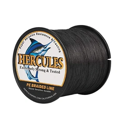 Abbildung von HERCULES Super Cast 100m 2000m Yards Geflochtene Angelschnur 10lb 300lb Test für Salzwasser Süßwasser PE Geflecht Fischdraht Superline 8 Stränge