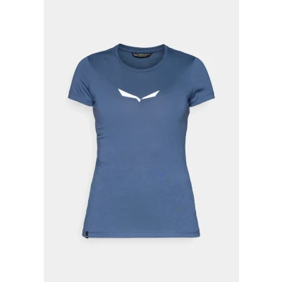 Abbildung von Salewa Damen Solid Dry W T Shirt., Dark Denim, L EU