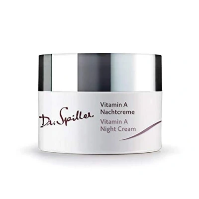 Abbildung von Dr. Spiller Vitamin A Nachtcreme Für anspruchsvolle und regenerationsbedürftige Haut Wirkt intensiv glättend Mit Sonnenblumenkern Jojobaöl