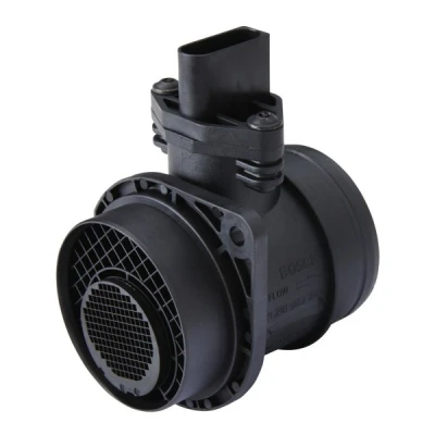 Abbildung von HELLA 8ET 009 142 561 Luftmassenmesser VOLKSWAGEN: Golf 4, 4 Variant, Sharan I, AUDI: A3 Hatchback, A4 B6 Avant, TT Coupe, SKODA: Octavia 1 Combi