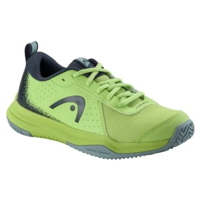 Abbildung von Head Sprint Court 4.0 Junior Unisex Multicourt Tennisschuh, Größe: 39, Lime/navy Schuhe