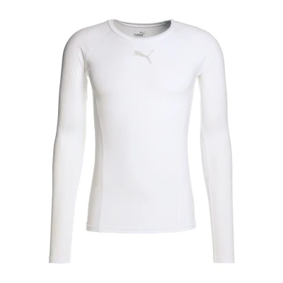 Abbildung von Puma LIGA Langarmshirt, Herren, Größe: Large, White