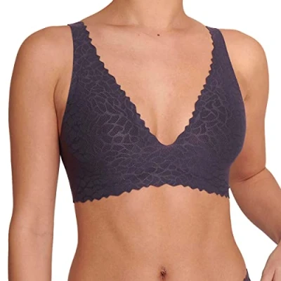 Abbildung von Sloggi FEEL 2 0 Bustier, Damen, Größe: Small, Blueberry