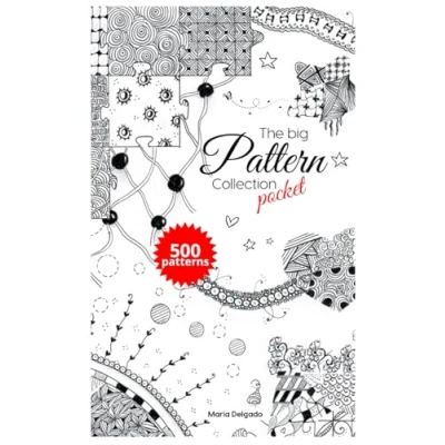 Abbildung von The Big Pattern Collection Pocket: 500 Patterns For Doodling, Zentangle, Zen doodle, etc. WITHOUT step by STEP. please check main book. (The Collection)