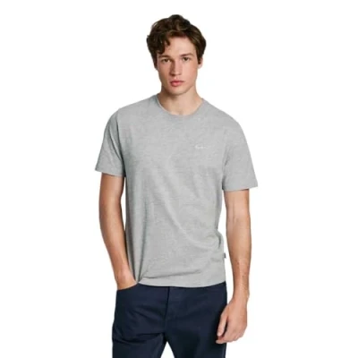 Abbildung von Pepe Jeans Connor Tshirt basic, Herren, Größe: Medium, Marl grey