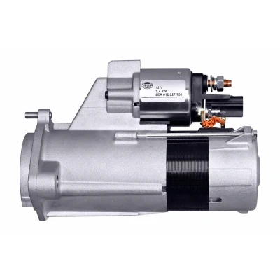 Abbildung von HELLA 8EA 012 527 751 Anlasser 12 1,7 9 AUDI: A4 B6 Avant, Saloon, A6 C5 VOLKSWAGEN: Passat B5 GP Estate, Saloon