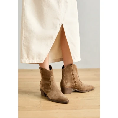 Abbildung von Tamaris Cowboy/Bikerstiefelette, Damen, Größe: 36, Brown Schuhe
