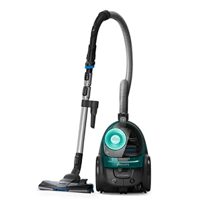 Abbildung von Philips FC9555/09 PowerPro Active beutelloser Staubsauger (650 W, 1,5 L Staubvolumen, inkl. Mini Turbo Saugbürste, Hartbodendüse)