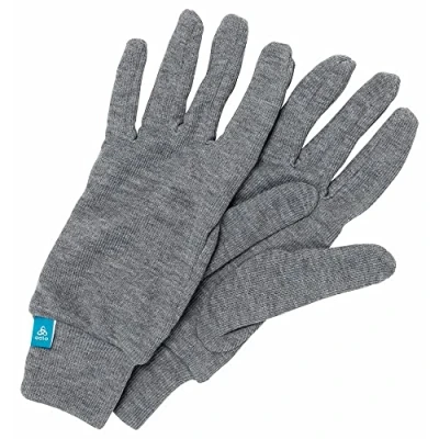 Abbildung von odlo Kinder Handschuhe ACTIVE WARM ECO, steel grey melange, M