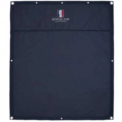 Abbildung von Kingsland Boxenvorhang mit Metallösen Navy Onesize