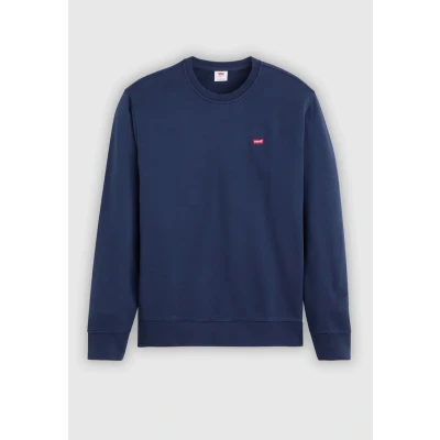 Abbildung von Levi&#039;s NEW Original CREW Sweatshirt, Herren, Größe: XS, Dress blues