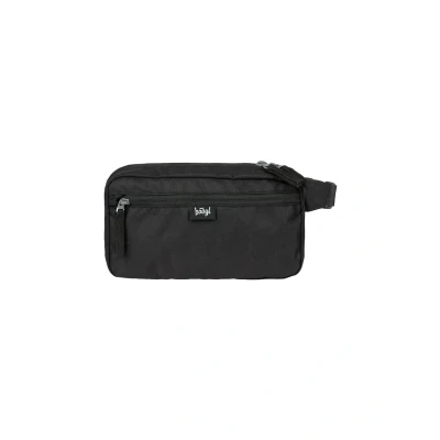 Abbildung von Baagl Bauchtasche für Damen &amp; Herren Stylische City Umhängetasche Gürteltasche Urban Hüfttasche aus wasserabweisendem, schnelltrocknendem Material (Schwarz)