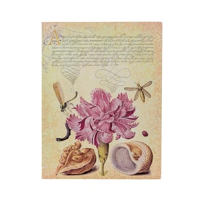 Abbildung von Paperblanks Pink Carnation Mira Botanica Flexis Ultra Lined Elastic Band 100 Gsm