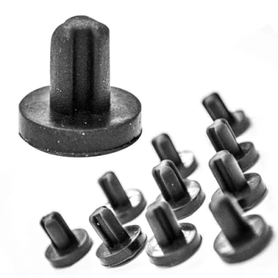 Abbildung von JPshop Set mit 10 Gummifüßen für Grill und Herd