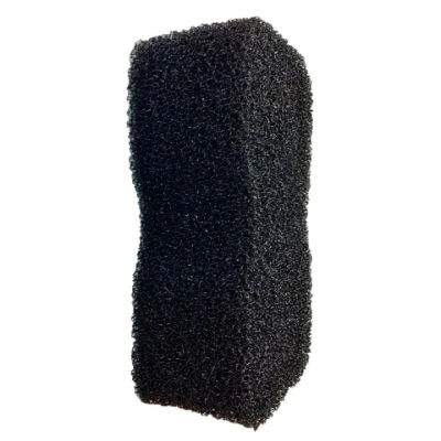 Abbildung von QHP Pflegeschwamm Equi Super Shiner Scrub Schwarz