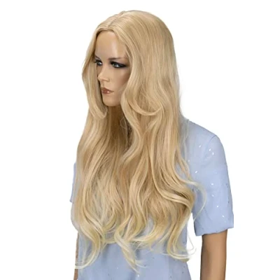 Abbildung von CAISHA Perücke Fanni Voluminös Langhaar Cosplay Theater Gewellt Blond Mix WLR11a