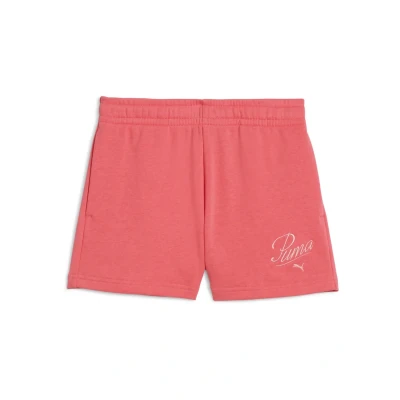 Abbildung von Puma Essentials Script Shorts für Kinder, Größe: 164, Peach frost
