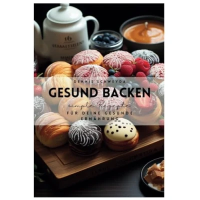 Abbildung von Gesund Backen: Einfache und schnelle Rezepte für eine bewusste Ernährung: Gesundes backen mit Kuchen, Muffins, Brot Keksen