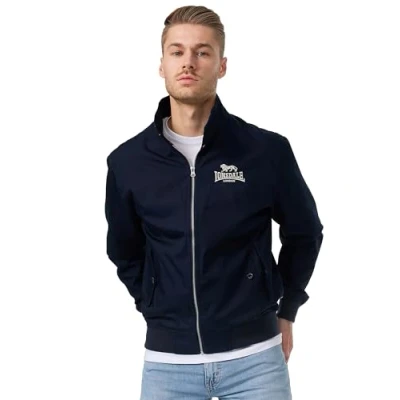 Abbildung von Lonsdale Herren Classic Allwetterjacke, Navy/Silver, L