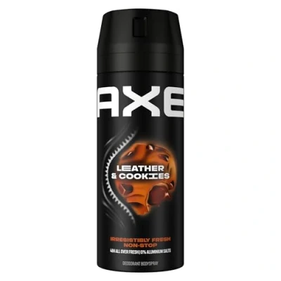 Abbildung von Axe Bodyspray Leather &amp; Cookies Deo ohne Aluminium sorgt 48 Stunden lang für effektiven Schutz vor Körpergeruch 150 ml