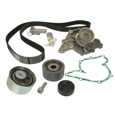 Abbildung von CONTITECH CT1015WP1 Wasserpumpe + Zahnriemensatz mit Spanndämpfer, Spannrolle 207 AUDI: A4 B6 Avant, B5 B7 Avant