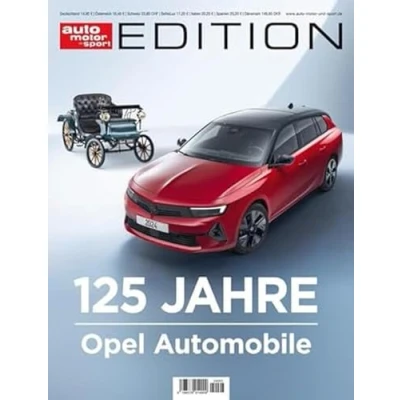 Abbildung von auto motor und sport Edition 125 Jahre Opel: 03/2024