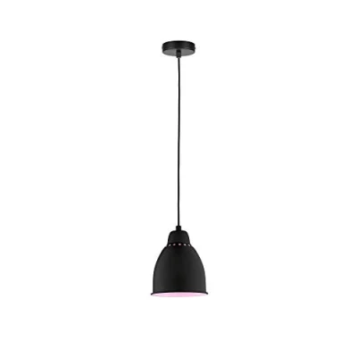 Abbildung von Paulmann 79763 Pendelleuchte Neordic Hilla max. 40 Watt Hängeleuchte Schwarz Pendellampe ohne Leuchtmittel Metall E27