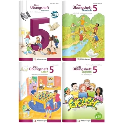 Abbildung von Sicher ins 6. Schuljahr Paket: Rechnen Schreiben Lesen Grammatik Englisch · Klasse 5: Wichtige Grundlagen des Stoffs der 5. wiederholen, um gut zu starten.