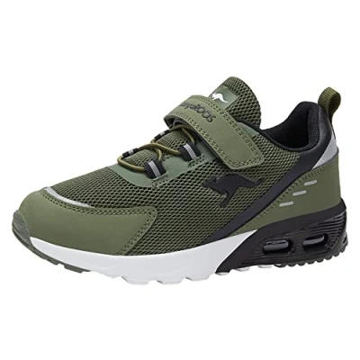 Abbildung von Kangaroos Kxarg Unisex Sneaker low für Kinder, Größe: 25, Khaki Schuhe