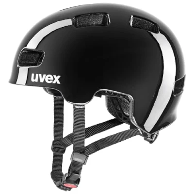 Abbildung von uvex hlmt 4 Leichter Fahrradhelm für Kinder individuelle Größenanpassung waschbare Innenausstattung Black 51 55 cm
