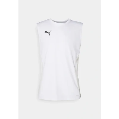 Abbildung von Puma Teamgoal Sleeveless Top, Herren, Größe: Small, White/black/feather gray