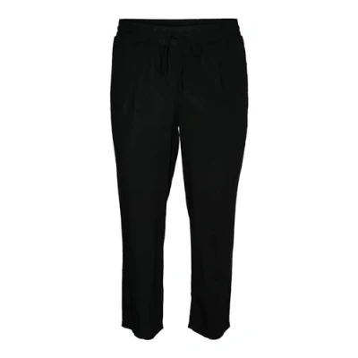 Abbildung von Vero Moda Curve Vmjesmilo Ankle Pants Stoffhose, Damen, Größe: 44, Black