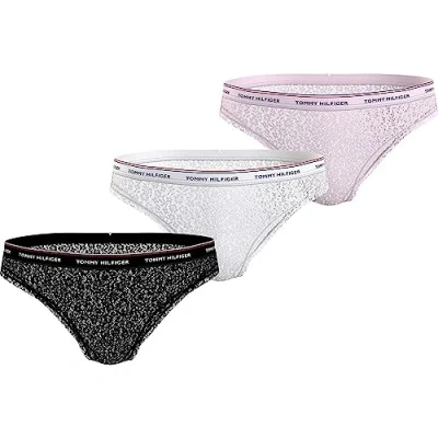 Abbildung von Tommy Hilfiger Underwear Bikinislip »3 PACK BIKINI LACE (EXT SIZES)«, (Packung, 3er Pack), mit Logobund