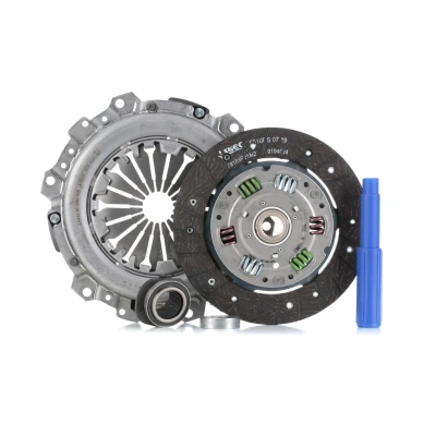 Abbildung von VALEO KIT3P 821184 Kupplungssatz mit Kupplungsdruckplatte Kupplungsscheibe, Ausrücklager 200 RENAULT: CLIO 2, Kangoo I