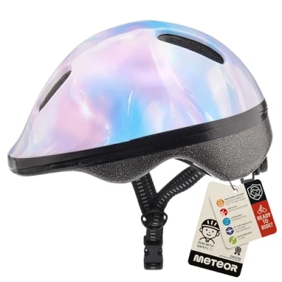 Abbildung von meteor® Fahrrad Helm Kinder Jugend helme: Radhelm Radsport Skateboard Inline Skate BMX Scooter Entwickelt für die Sicherheit der jüngsten Benutzer