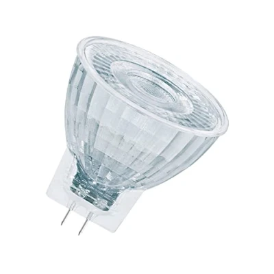 Abbildung von OSRAM MR11 LED Reflektorlampe mit GU4 Sockel, Warmweiss (2700K), Glas Spot, 2.5W, Ersatz für 20W Reflektorlampe, STAR 12 V