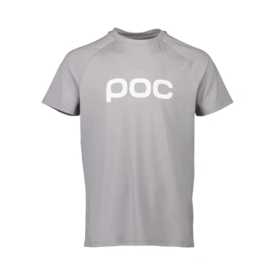 Abbildung von POC Reform Enduro TEE Tshirt print, Herren, Größe: Large, Alloy grey