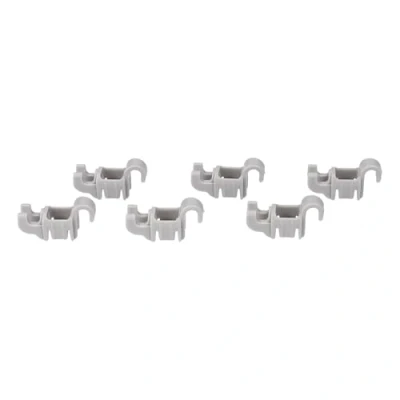 Abbildung von Lager Clips für Spülmaschine Bosch Siemens 611472 00611472 I Klammer Befestigung passend Klappstachelreihe Unterkorb Korb Geschirrspüler Ersatzteile Geschirrspülmaschine