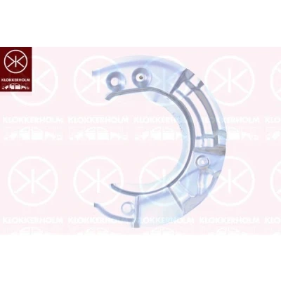 Abbildung von BLIC 6508 03 0067378K Ankerblech Vorderachse rechts BMW: 5 Saloon, Touring, GT