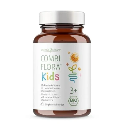 Abbildung von Combi Flora Kids Bio 50 g Mit Bifidobacterium &amp; Lactobacillus für Kinder Pulver Dosierlöffel 5 Bakterienstämmen ab 3 Jahren