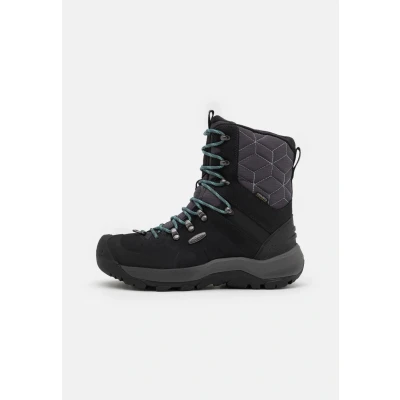 Abbildung von Keen Revel IV HIGH Polar Snowboot/Winterstiefel, Damen, Größe: 39, Black/north atlantic Leder und textil