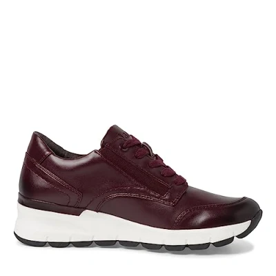 Abbildung von Jana Sneaker low, Damen, Größe: 40, Merlot Schuhe