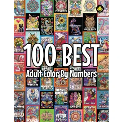 Abbildung von 100 best Adult color by Numbers: The designs from Sunlife Drawing number coloring books