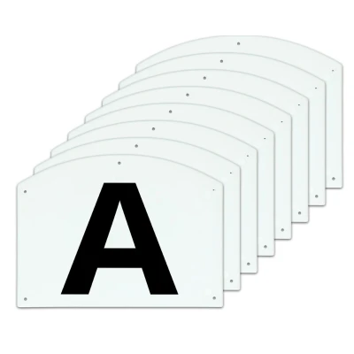 Abbildung von Hofman Dressurreitschulbriefe Maat 1 Weiß / Schwarz