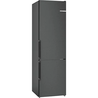 Abbildung von Bosch KGN36VXCT, Serie 4, Stand Kühl Gefrier Kombination, 186 x 60 cm, 218 L Kühlen &amp; 103 Gefrieren, Gefrierbereich unten, NoFrost, VitaFresh XXL, PerfectFit, Gebürsteter Stahl