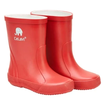 Abbildung von CELAVI Basic Wellies Solid Gummistiefel, Red, 22 EU