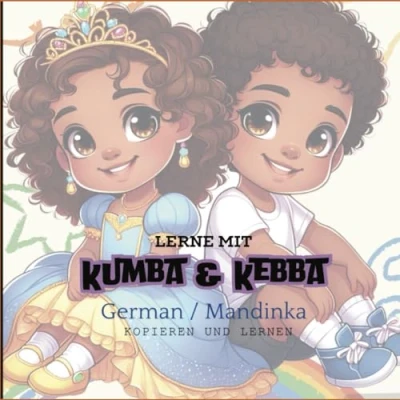 Abbildung von lerne mit Kumba &amp; Kebba German / Mandinka: kopieren und lernen (Learn with and Kebba)