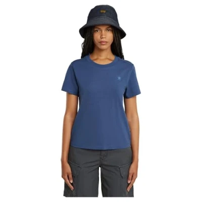 Abbildung von G STAR Nifous Tshirt basic, Damen, Größe: XS, Mid blue