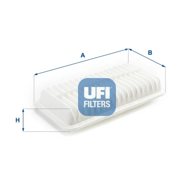 Abbildung von UFI Filters 30.247.00 Luftfilter für Autos